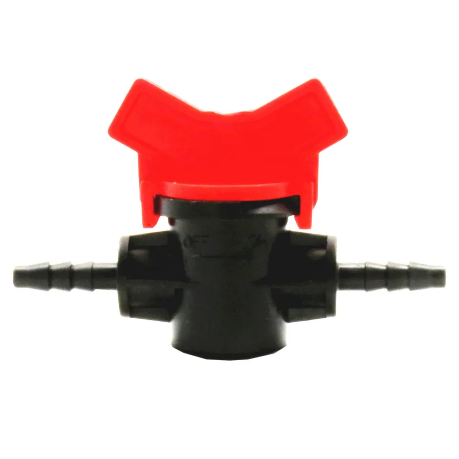 50/30/20/10pcs4/7 мм гидравлический рукав для орошения клапан 1/4 ''автополив для сада 4/7Tap соединитель шланга посыпать приспособления для капельного орошения
