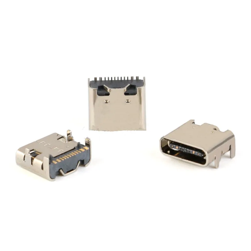 

100 шт./лот Тип-C муфтовый стыковочный переводник 16Pin патч USB-3.1 разъем HD Интерфейс передачи 4 фиксированной шпильки двунаправленный