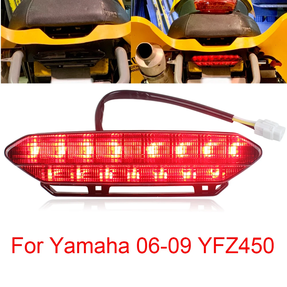 Led Tail Light For Yamaha 2006 2009 Yfz450 0609 Yfz 450 5tg847102100 Led Rear Lamp