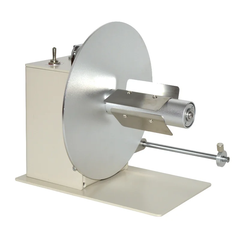 

110/220V Label Rewinding Machine AL-938 Automatic Label Rewinder Rewinding Machine Adjustable Speed Reversible Label Rewinder