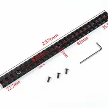 25-slot Picatinny Weaver база для рейки Riser Adapter напрвляющая для прицела