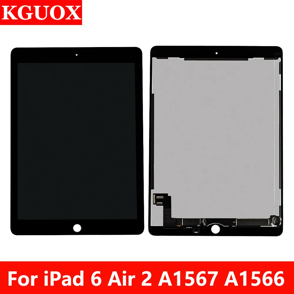 Для Apple iPad 6 Air 2 9 7 ''ЖК-дисплей для A1567 A1566 ЖК-панели | Компьютеры и офис