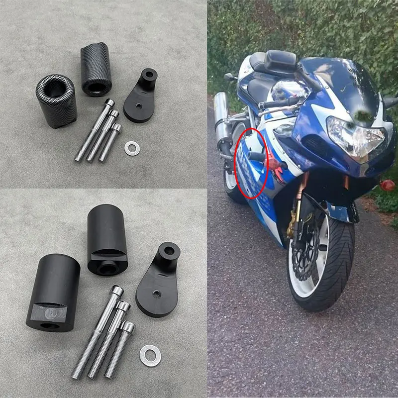 Frame Slider Crash Protector For 2001 2002 Suzuki Gsxr 1000 GsxR Carbon Free Next Day Delivery
