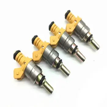 

Set Of 4 Fuel Injector Nozzles For KIA Rio 2001 - 2002 1.5L 2003 - 2005 1.6L L4 0K30E13250 M795