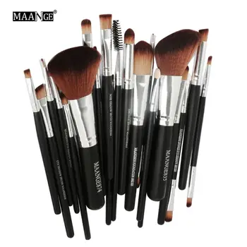 

MAANGE 22pcs Makeup Brushes Kit Set Powder Foundation Eyeshadow Eyeliner Lip Brush Tool