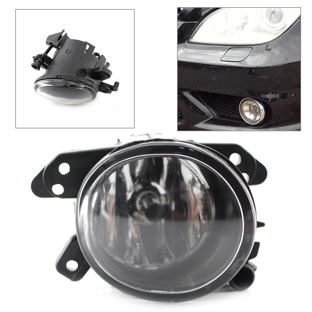 W219 Auto Front Left Fog Light Lamp w/ Bulb For Mercedes Benz C250 C300 C350 CL550 CL600 GLK350