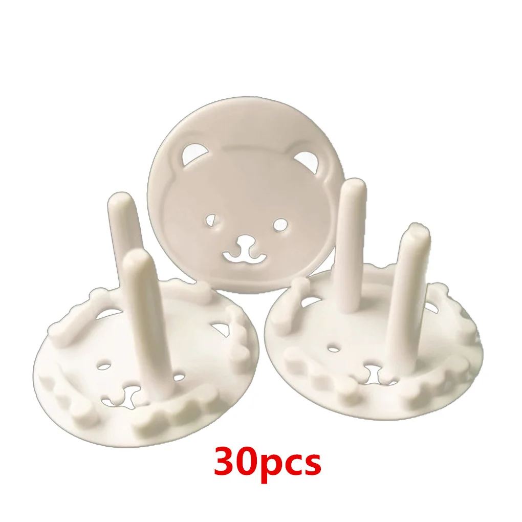 30PCS Горячее предложение! Распродажа! 10/20/30 шт ЕС Мощность розетка электрическая розетка для Защитная защита от поражения электрическим током Вилки Защитная крышка - Цвет: 30PCS