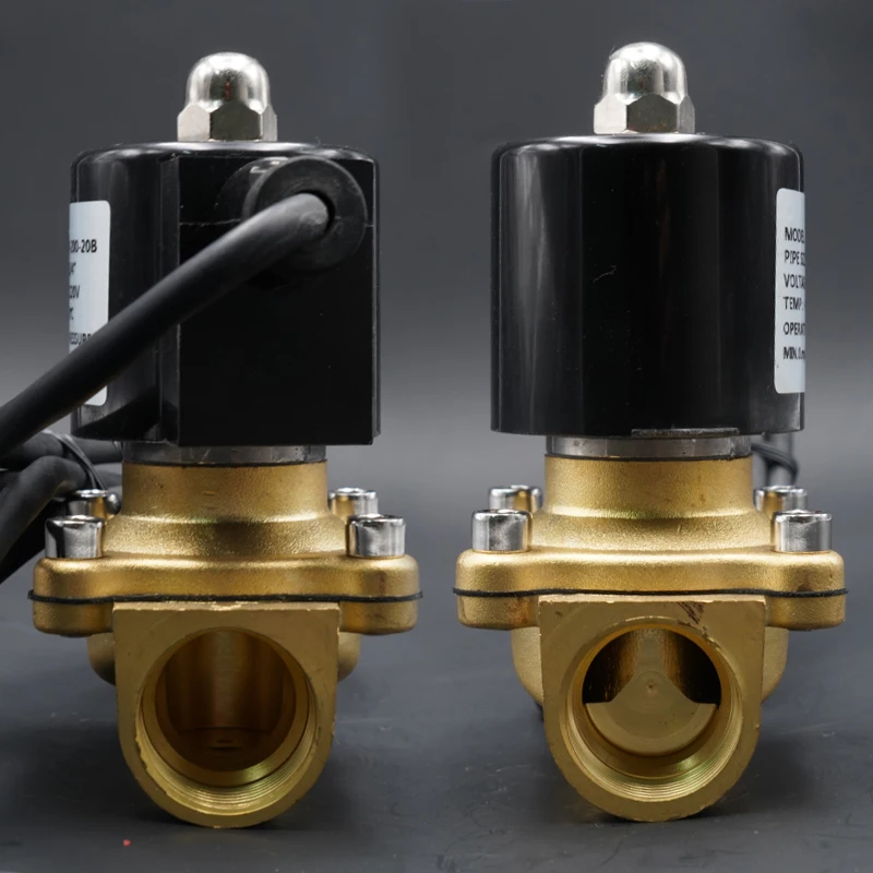 Клапаны DN15/DN20/DN25/DN32/DN40/DN50, нормально закрытый, AC DC водонепроницаемый, IP68, фонтан под водой, электромагнитный клапан, водяной клапан
