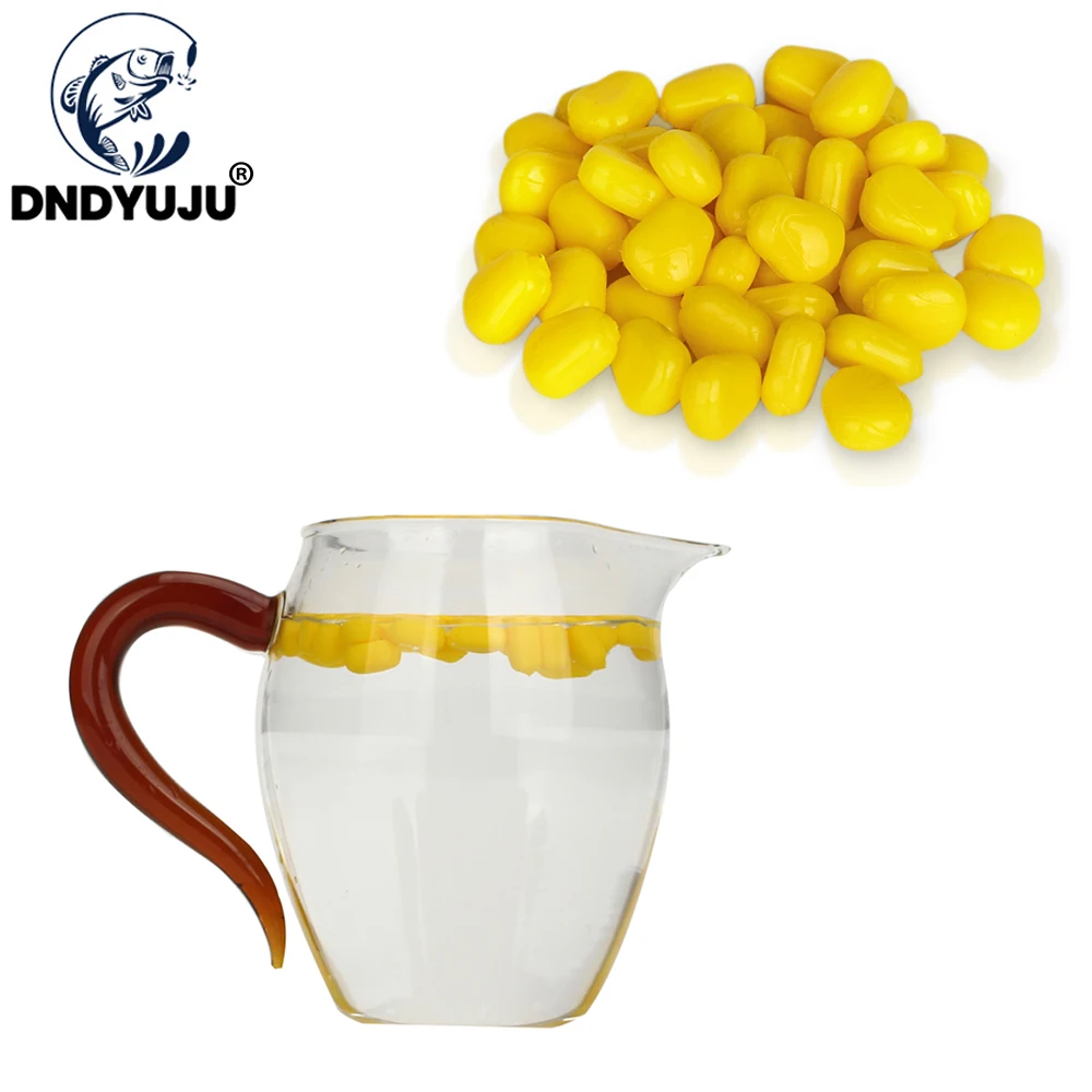 DNDYUJU 50/100/200 шт. 1 см/0 33 г желтая всплывающая приманка для ловли карпа