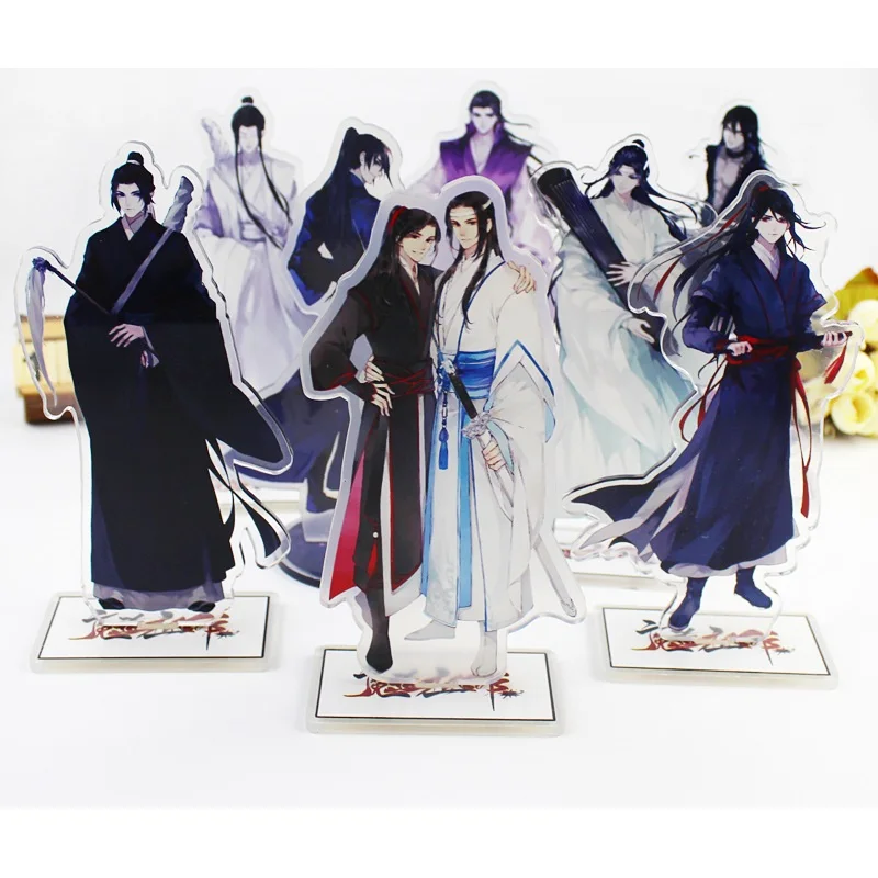 

New Anime Mo Dao Zu Shi Large Characters Figurines Acrylic Ornaments Anime Around Fans Gift