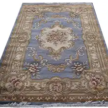 Ковер шерстяной французский ковер из толстого плюша 137X198 см 4,5 'X6. 5'