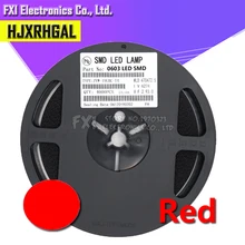 1 катушка 4000 шт Красный 0603 SMD светодиодный диоды для подавления переходных скачков напряжения светильник горячая распродажа