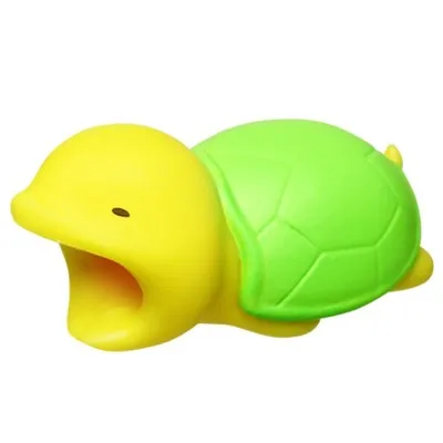 1 шт слон Dumbo протектор для Iphone Winder аксессуар для телефона, держатель chomper Лев модель животного - Цвет: turtle