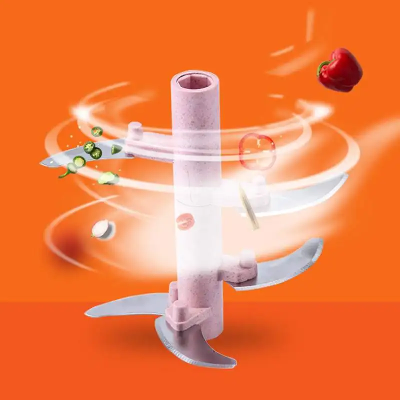 

Household Hand-Held Meat Grinder Egg Mixer Cutter Vegetable Section Machine For Kitchen Chopping Tool