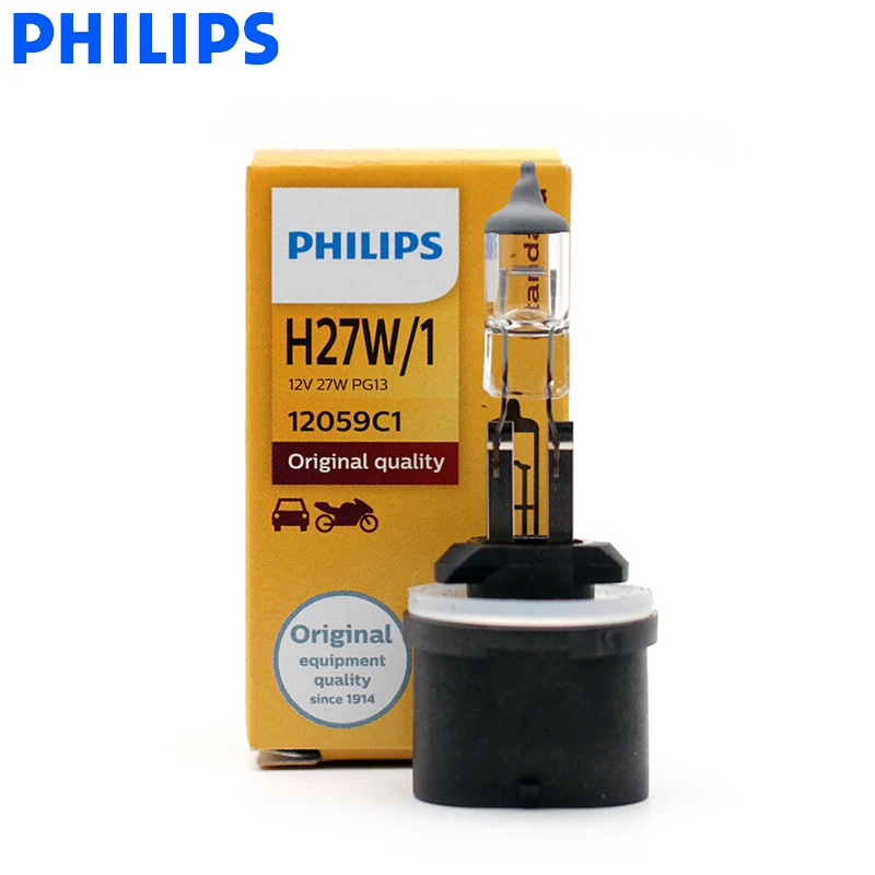 confirm Eligibility Cut Philips 880 H27w/1 Pg13 Vision 12v 27w Original Standard Light Car Fog Lamp  Oem Genuine Auto Headlight 12059 C1, 1x - Fog Light Bulbs - AliExpress