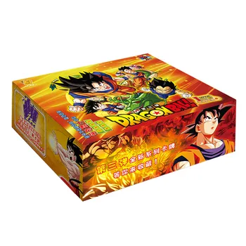 2021 New Dragon Ball Cards Anime Cartoon Figure Legends Son Goku Vegeta IV Hero 3D