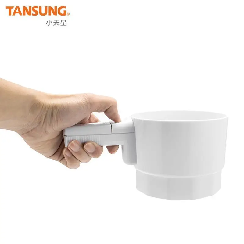 

Electric Hand-Held Flour Sifter Plastic Bakery Electric Sieve Convenient Fast Sieve Stainless Steel Inner Core Sieve