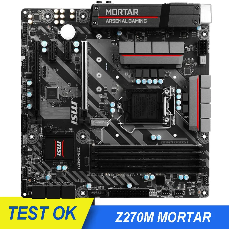 Материнская плата MSI Z270M Строительная LGA 1151 Intel Z270 DDR4 HDMI SATA 6 ГБ/сек. USB 3 1 Micro ATX |