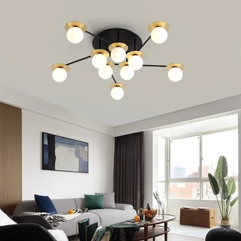 

Nordic Creative Bedroom Hall Living Room Ceiling Lamp Luxury Dining Room Study Ceiling Light Postmodern Kitchen Bathroom Fixture