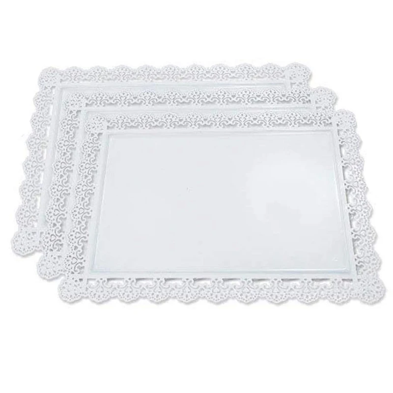 

3 Piece Cake Rack Rectangular Cake Rack, Suitable for Wedding Baby Party Birthday Party Christmas Dessert Candy Bar Display
