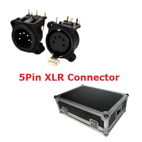 5 Pin XLR Connector Кварцевый плюс DMX контроллер сценический светильник ing Dj оборудование диско светильник-проектор Мини Тигр сенсорная консоль для Par светодиодный движущаяся головка - Цвет: 5 Pin XLR Connector