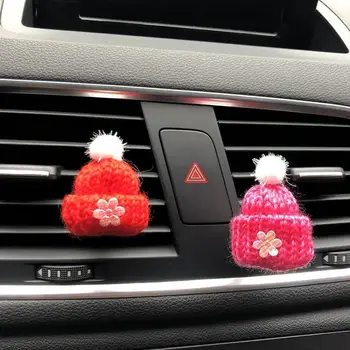 

Christmas Hat Car Perfume Air Freshener Auto Fragnance Clip Vent Parfume Car Flavoring Accessories Automobile Decoration