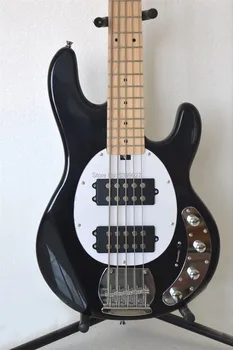 

5 strings bass guitar;sting ray5 in black;free shipping;