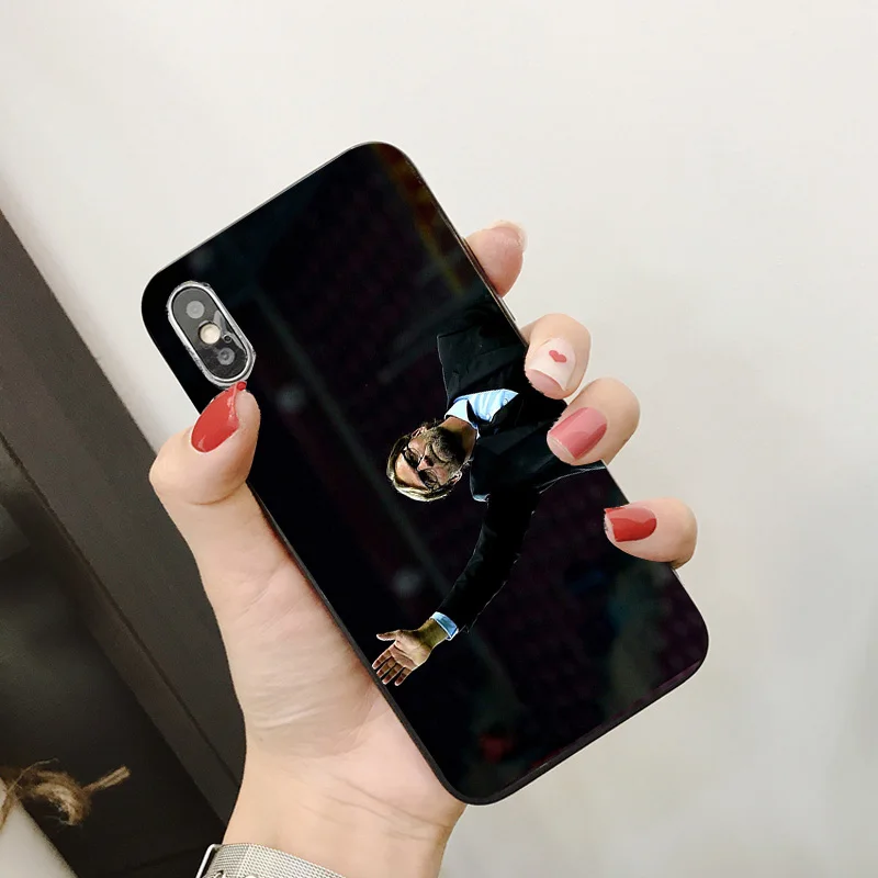 Чехол для телефона Jurgen Klopp iphone XR 11 Pro XS Max X 5 5S силиконовый матовый чехол черный DIY