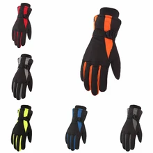 Унисекс лыжные перчатки Сноуборд мужские и женские зимние спортивные синтетические теплые водонепроницаемые ветрозащитные лыжные