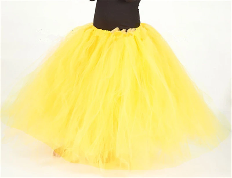 Yellow fluffy skirt Clearance