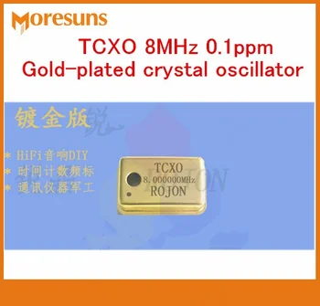 

2pcs High precision temperature-compensation crystal oscillator TCXO 8MHz 0.1ppm Gold-plated crystal oscillator