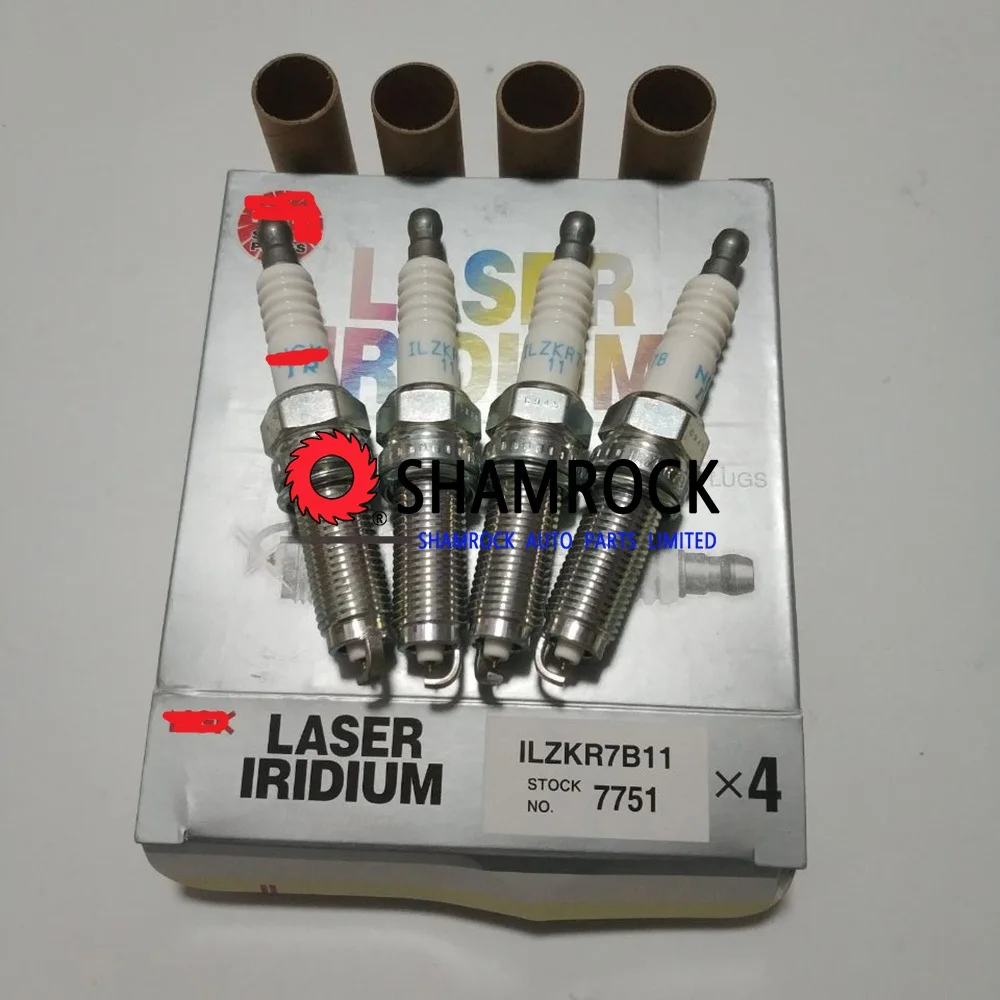 

original Teile Laser Iraurita & Platinum Spark Plug ILZKR7B11 7751 fo Aacura RDX TSX Hhonda Accord Crosstour Ridgeline