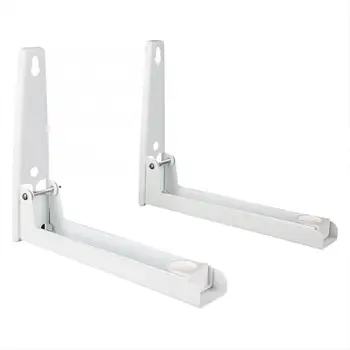 

Wall Mount Rack Shelf Kitchen Wall Mount Steel Microwave Folding Rack Support Adjustable Frame Bracket Microwave Oven Bracket