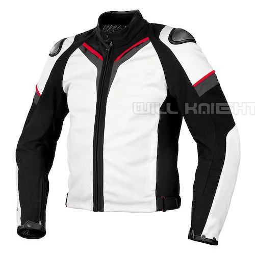 

Locomotive Dain Aspide Textile Jackets Motorsport MTB Bike MX Off-road White Black Jacket With Protector