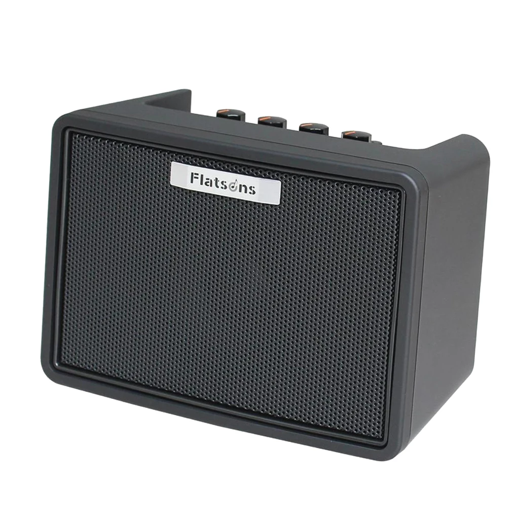 

Durable Black Guitar Mini Headphone Amplifier Musical Instrument Part