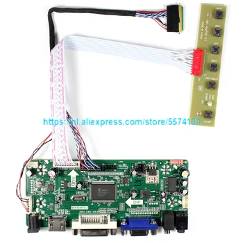 

Control Board Monitor Kit for B156HW01 V7 B156HW02 HDMI + DVI + VGA LCD LED screen Controller Board Driver