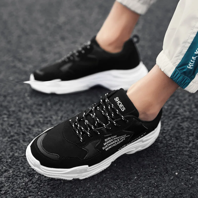 

2019 New Style MEN'S Shoes Autumn Korean-style Casual Versatile Students Shoes Winter plus Velvet Trend of Fashion Athletic Shoe