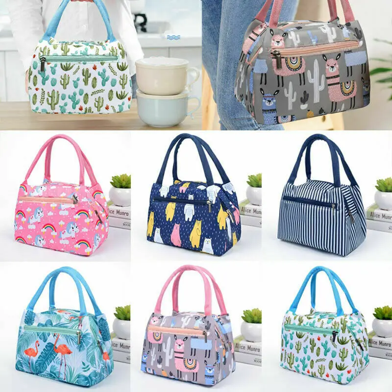 2019 Portable Lunch font b Bag b font Newest Thermal Insulated Lunch Box Tote font b