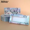 100 Pcs Eyelash Packaging Box Bulk Wholesale Custom 3D Mink Lashes Boxes Packaging With Logo Makeup Set Eyelashes Case Pack 3