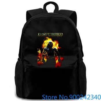 

NEW BLACK DISTURBED Indestructible FINAL SALE OFFER Heavy Metal New Mens Spring women men backpack laptop travel school
