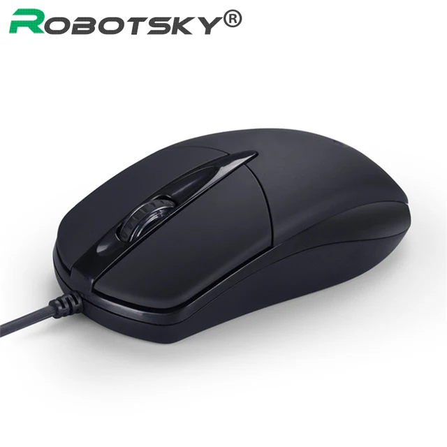 USB Mouse Wired Gaming 1200 DPI Optical 3 Buttons Game Mice For PC Laptop Computer E-sports 1.3M Cable USB Game Office Wire Mous 1