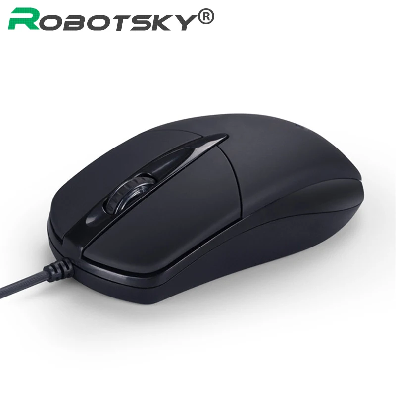 USB-мышь Проводная игровая 1200 DPI 3 кнопки кабель 1 м | Компьютеры и офис