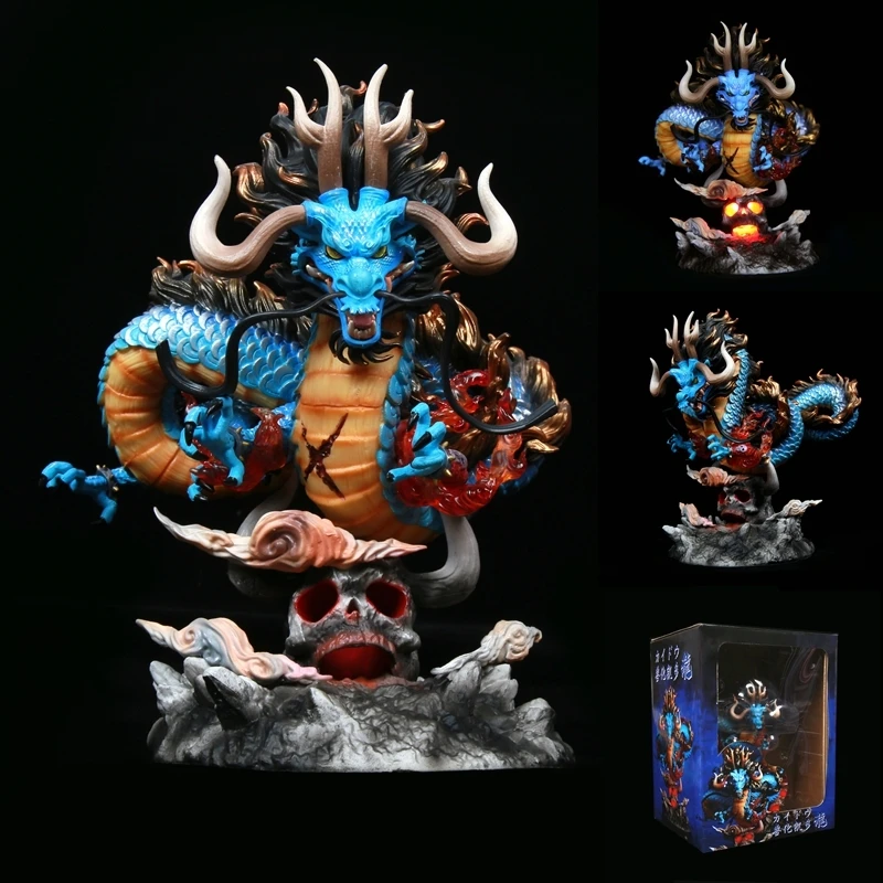Фигурка аниме Kaido Figma 23 см модель G5 Боевая версия анимализация Can Shine настольная