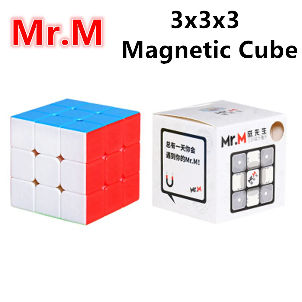 Куб Shengshou M 3x3x3 магнитный магический пазл куб 3x3 shengshou Speed Cubo волшебный Магнитный