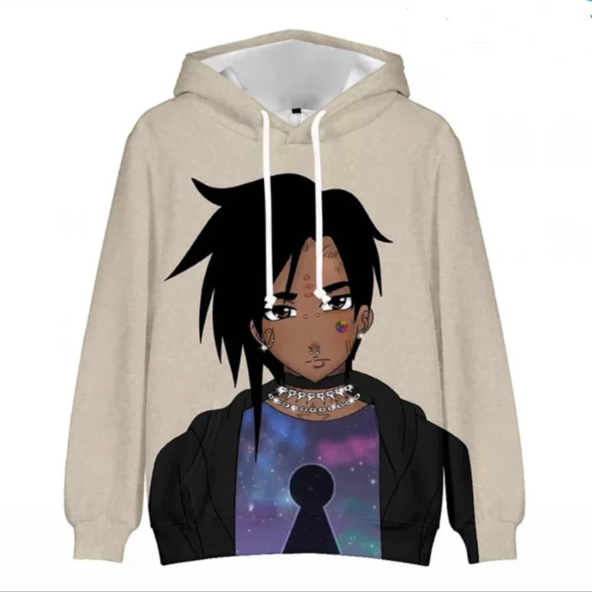 Модные толстовки с капюшоном Lil Uzi vert 3D Kpop модные Смешные Толстовки в Пакистане