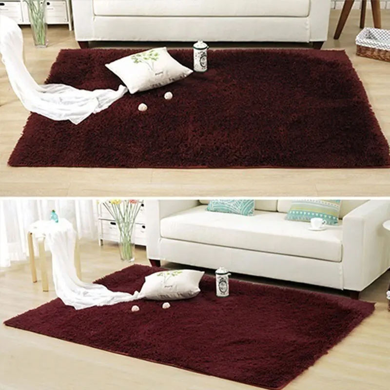 Удобный ковер длинные волосы домашний декор Противоскользящий диван спальня коврики для гостиной мода 40*60 см дверной коврик на стул и на пол