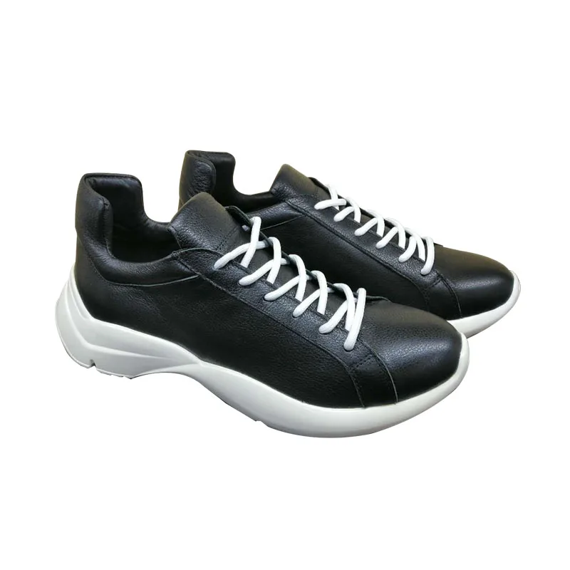 

BOLOLIA Men Sneakers Breathable Mens Genuine Leather Casual Shoes Lace up Wear-resisting Comfortable Zapatos Hombre Dropshipping