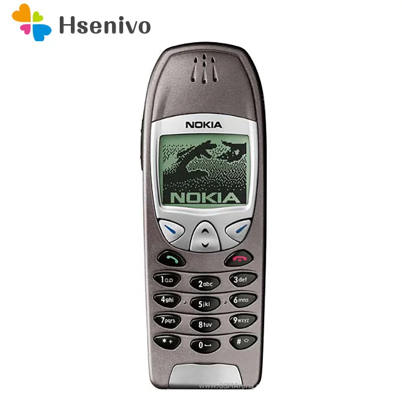 6210 Оригинальный разблокированный мобильный телефон Nokia 2G GSM 900/1800 сотовый