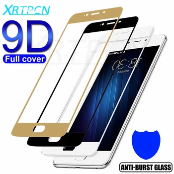 

9D Full Cover Tempered Glass on the For Meizu Pro 7 plus M5 M5S M5C M6 M6S M6T M8 Lite M8 M6 M5 Note Screen Protector Glass Film