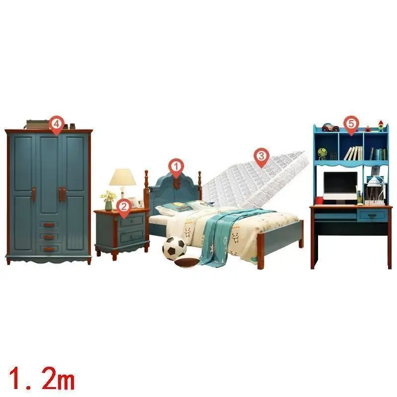 Ranza Cama Infantiles Yatak Odasi mobillya Chambre деревянная спальня с подсветкой Enfant Muebles De Dormitorio деревянная детская мебель кровать